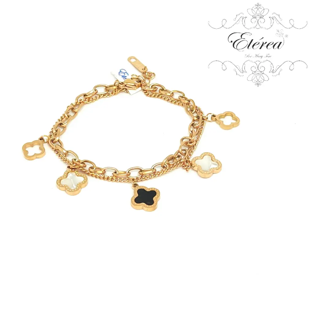 Pulsera Chapa de Oro Joyería Eterea