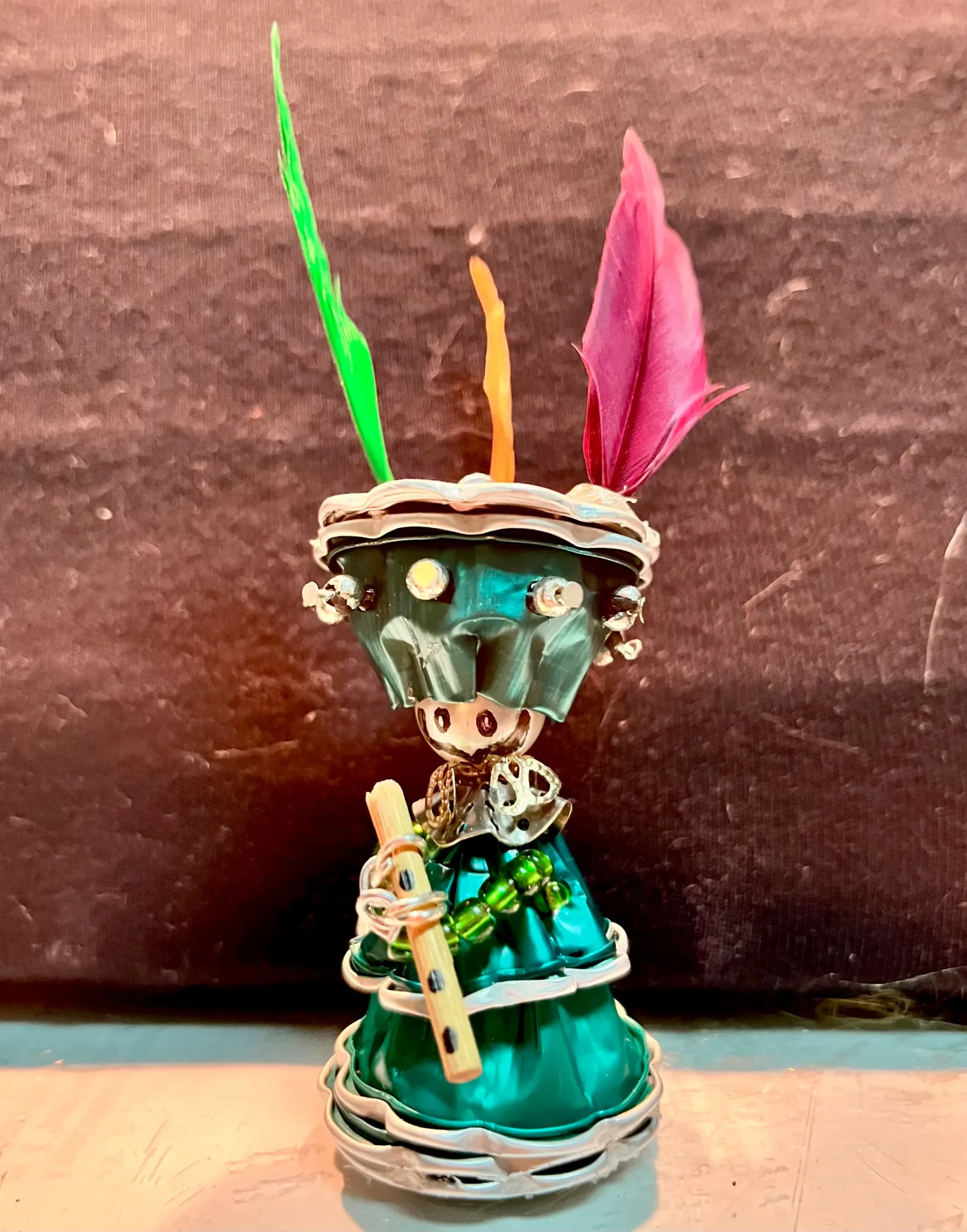 Chinelo artesanal hecho a mano (DIHCOMO ARTE)