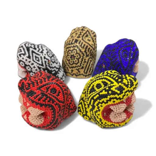 Cabeza de Jaguar | AleyaHuichol