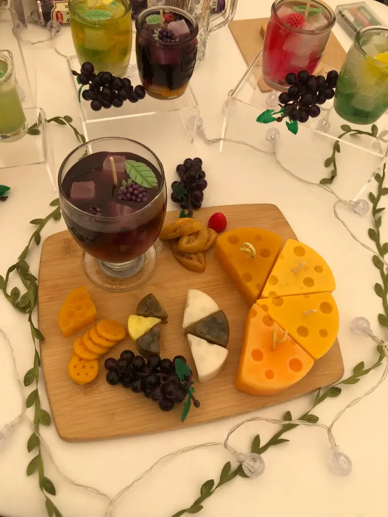 Velas Tabla de Quesos | Derma Organic