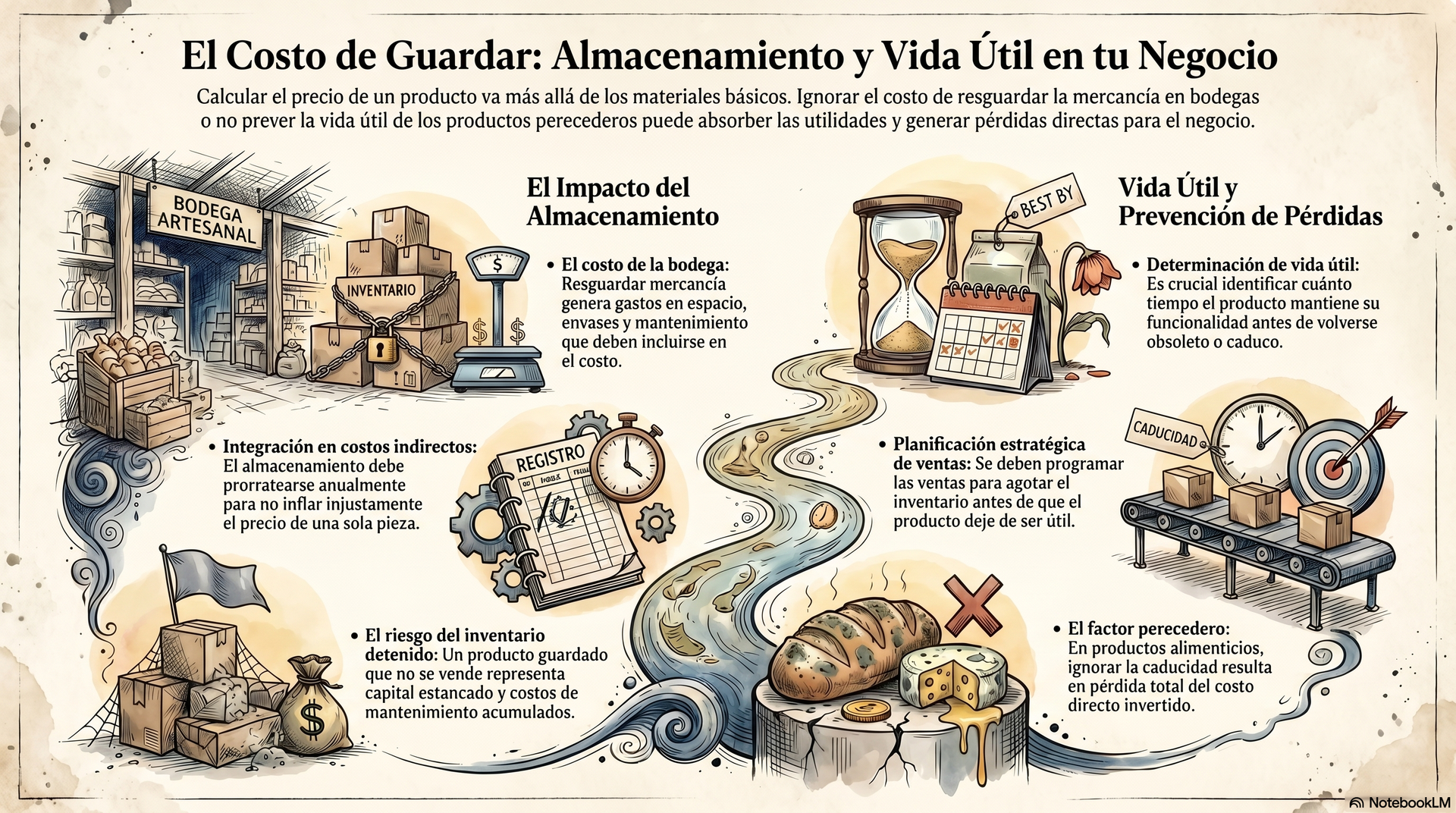 El costo de guardar